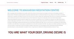 Desktop Screenshot of maharishimeditation.com